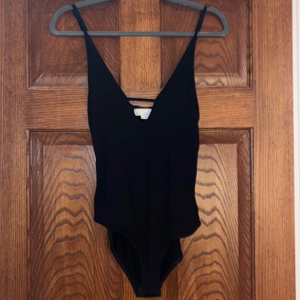 Black Tank Bodysuit